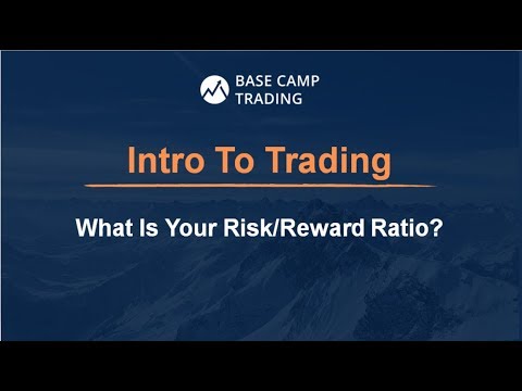 Intro To Trading What Is Your Risk To Reward Ratio?