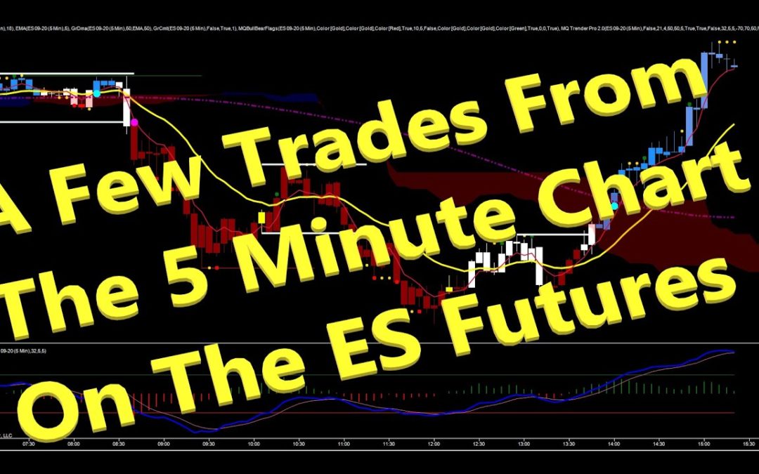 A Few Trades From The 5 Minute Chart On The ES Futures