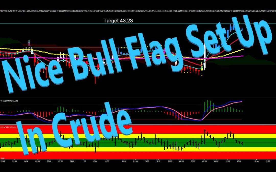 Nice Bull Flag Set UP In Crude