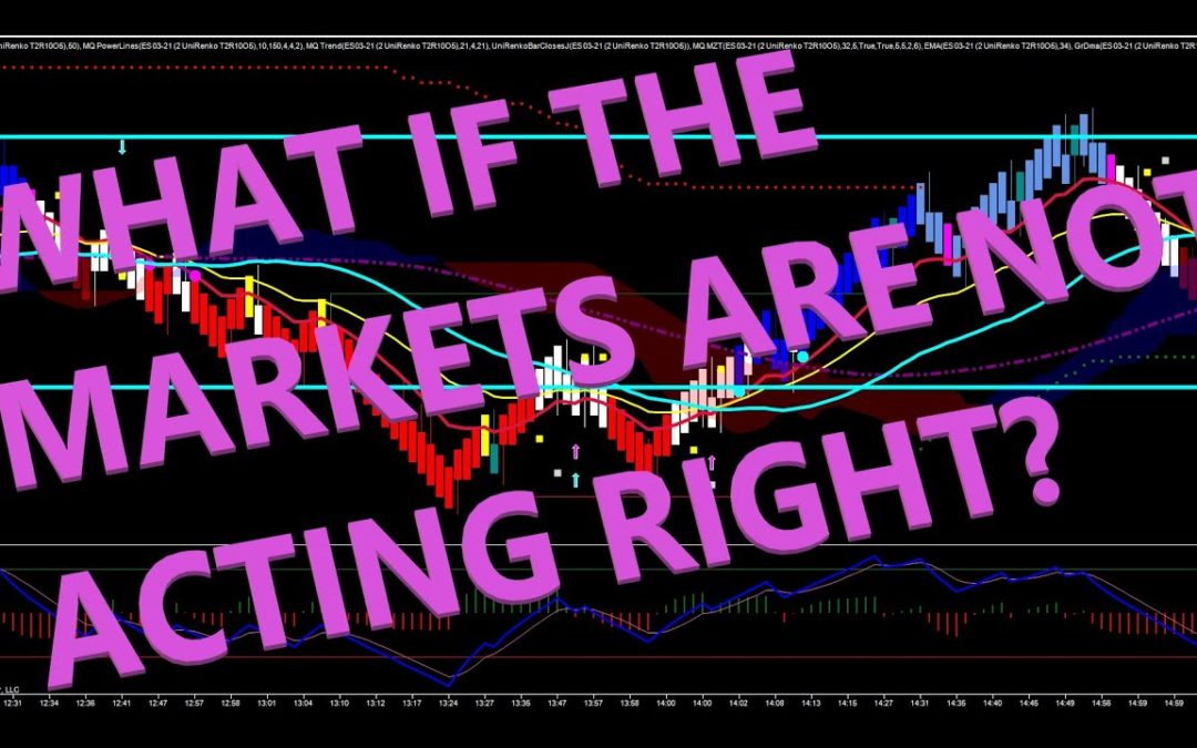 What If The Markets Are Not Acting Right?