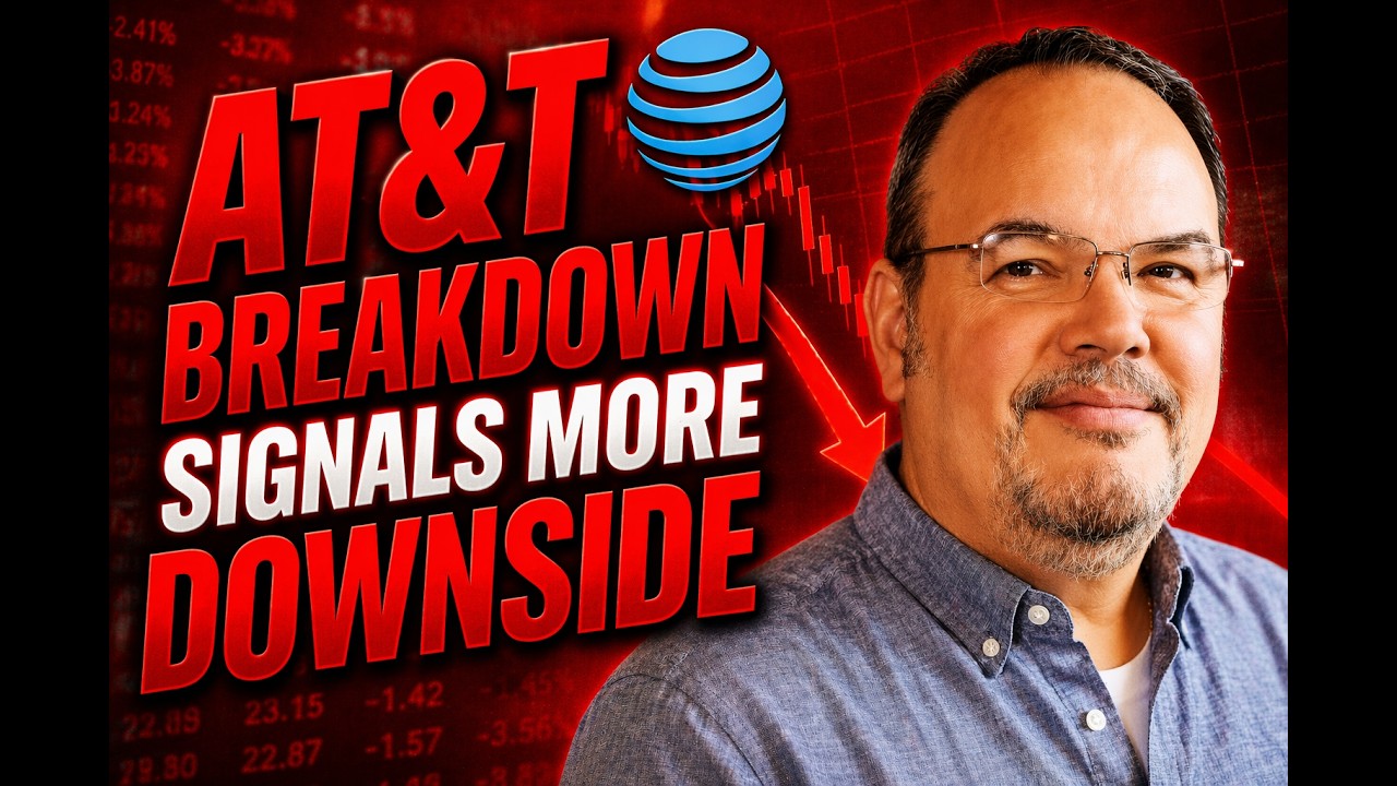 AT&T Breakdown Signals More Downside - Base Camp Trading